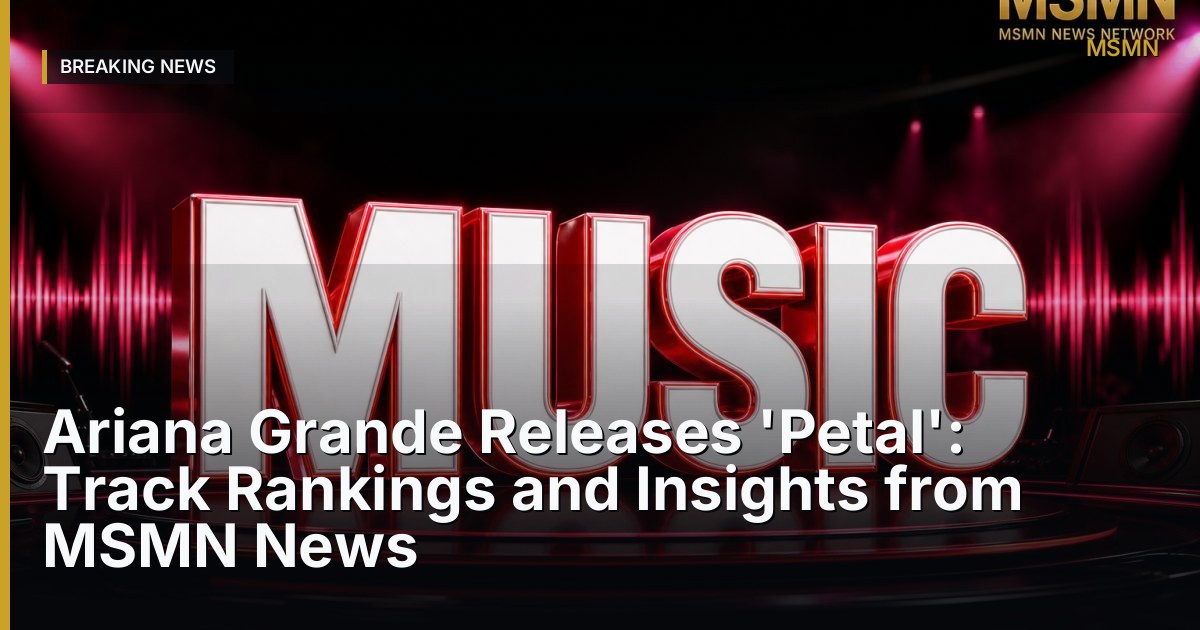 Ariana Grande's album release — unspecified — Open Graph