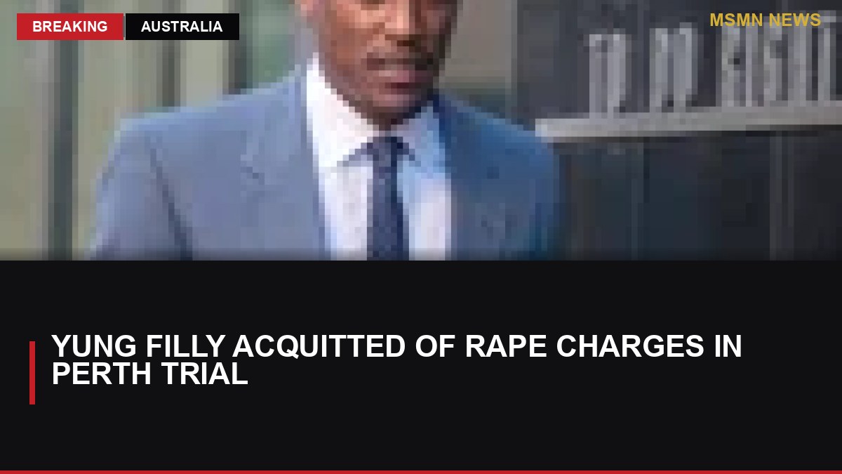 Yung Filly Acquitted of Rape Charges in Perth Trial: MSMN News — image from Guardian Music