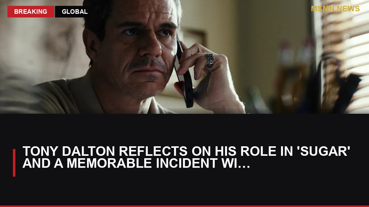 Tony Dalton Reflects on His Role in 'Sugar' and a Memorable Incident with Colin Farrell: MSMN News — image from Hollywood Reporter
